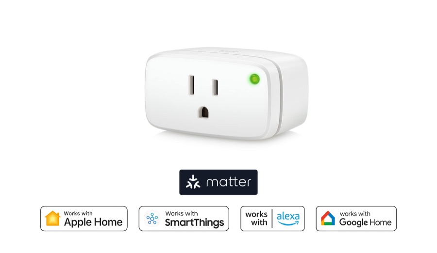 Eve Energy (Matter) 2 Pack - Smart plug, app and voice control, no bridge, Thread, 100% privacy