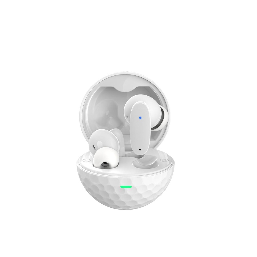 KDYNIX Golf Ball Wireless Earbuds Bluetooth 5.4 Headphones, ANC Noise Canceling Sports Earphones with 13mm Bass Drivers, IPX7 Waterproof, 18H Playtime USB-C Charging, Holiday Gift for Golfers